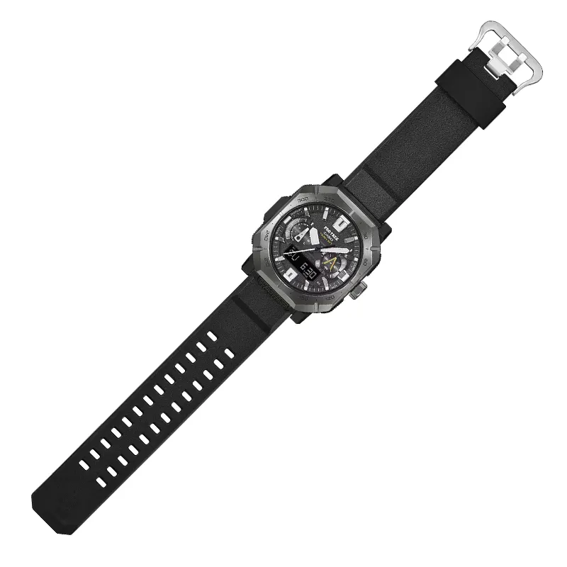 Casio Pro Trek Yosemite Black Carbon Solar Power Men's Watch- PRW-B1000-1